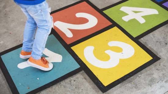 Los números del 1 al 20 en inglés para niños