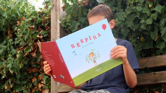 Respira, libro con recursos educativos