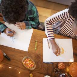 Dibujos para colorear en Halloween