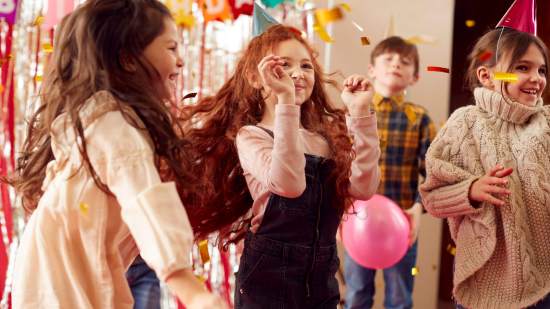 Canciones para una fiesta de cumpleaños infantil