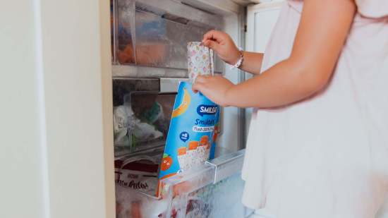 Smilados, los flash fríos a base de frutas que alivian el dolor de encías de nuestros hijos