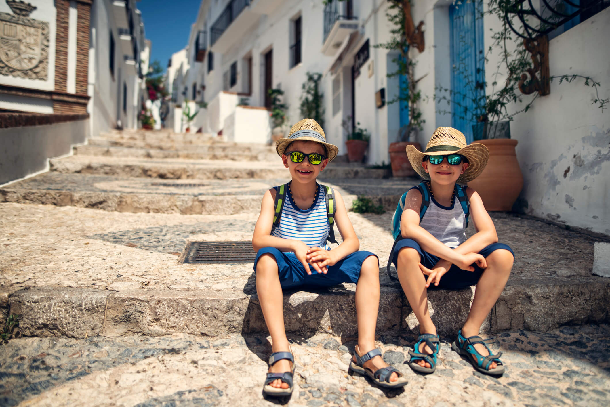 Hoteles en Málaga perfectos para alojarse con niños. Foto en Frigiliana, Málaga