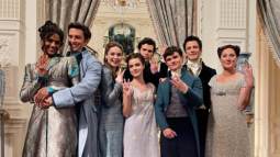Algunos de los hermanos Bridgerton en la ficción de Netflix
