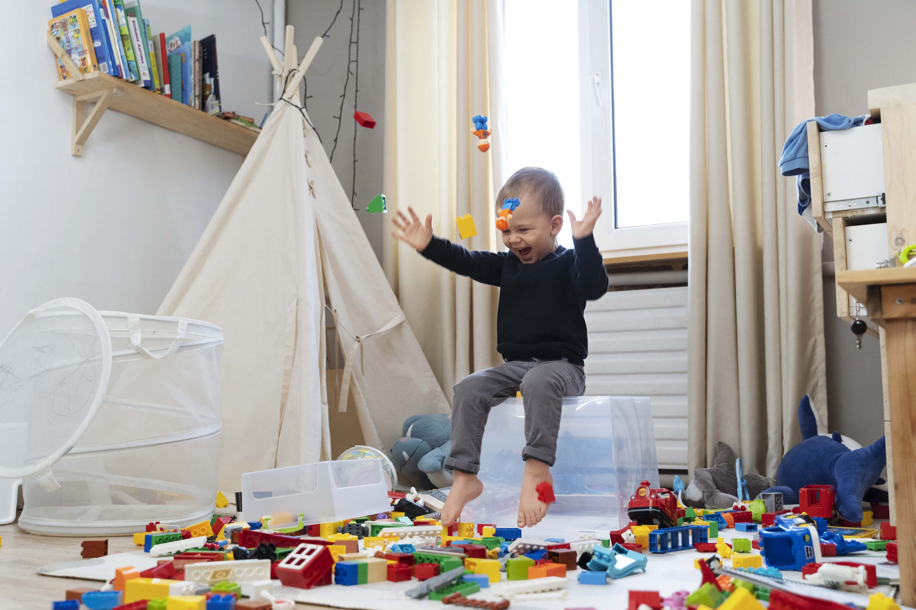 Juguetes de construcción para estimular las habilidades infantiles