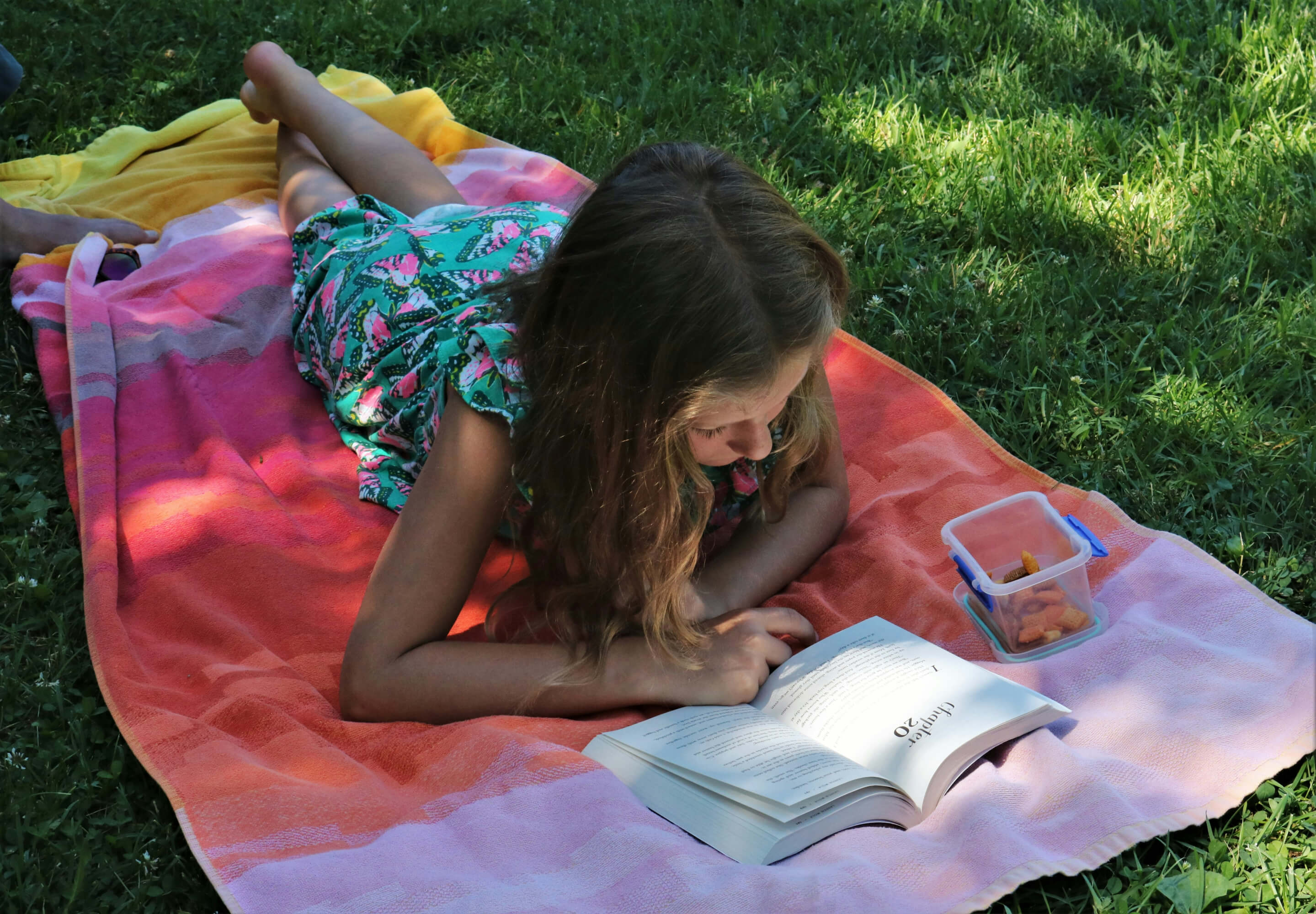 niña leyendo