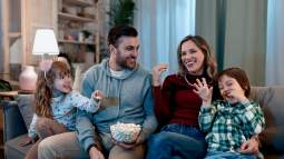Disfruta de un cine en familia