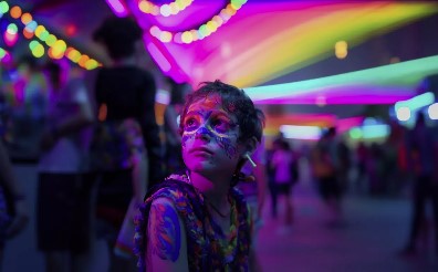 Pintacaras en el OWN Kids Fest
