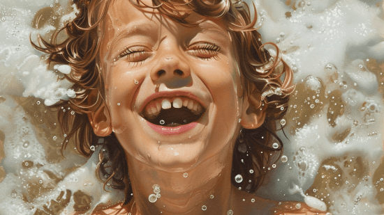 Niño feliz