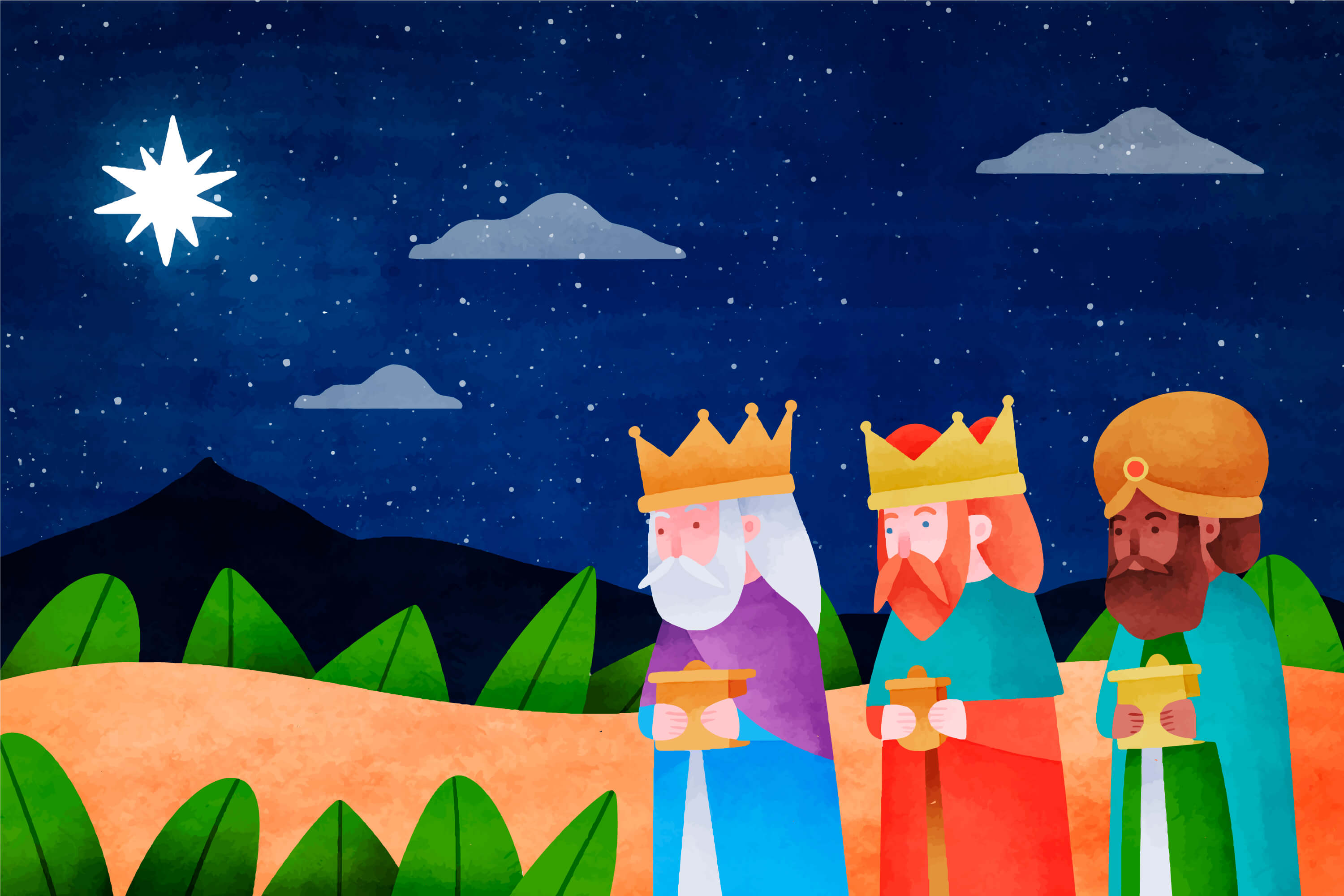 Carta de los Reyes Magos para imprimir