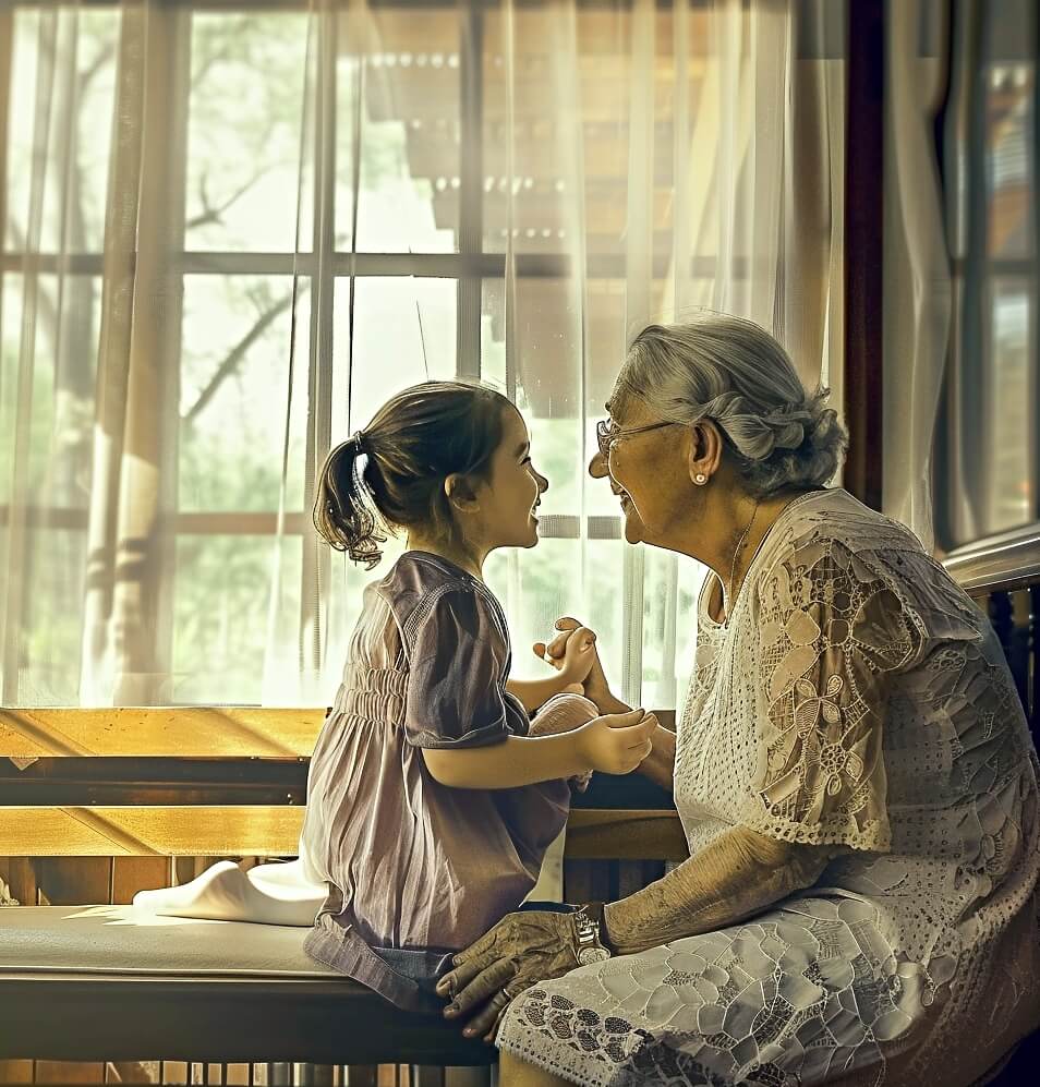 Abuela y nieta