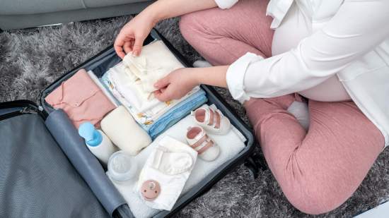 iStock-Los básicos para llevar al hospital cuando se está de parto