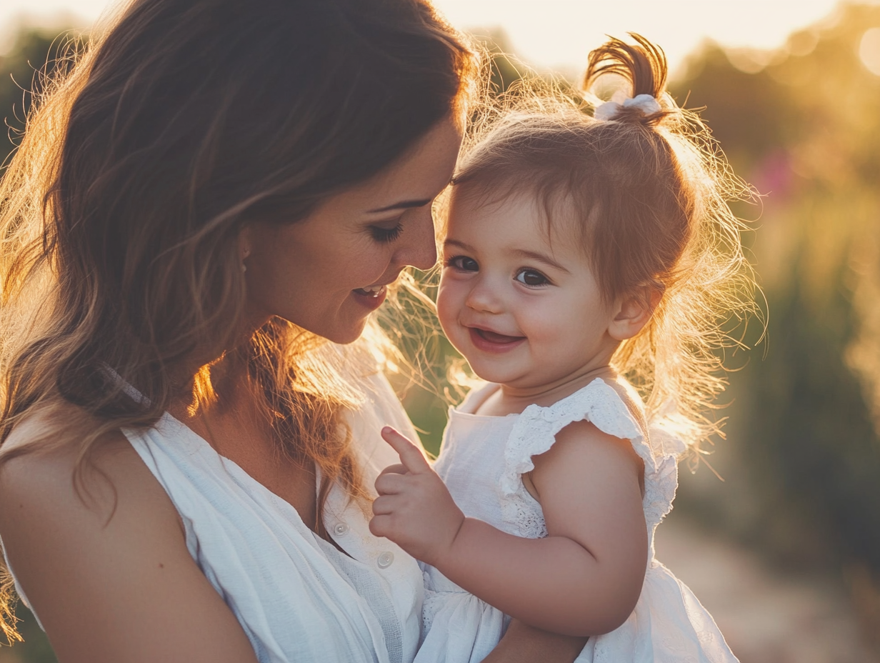 Una madre con su hija