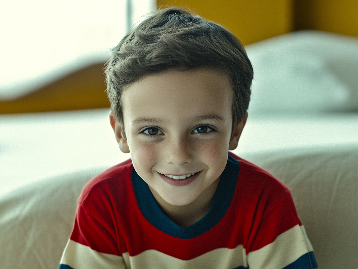 Niño feliz
