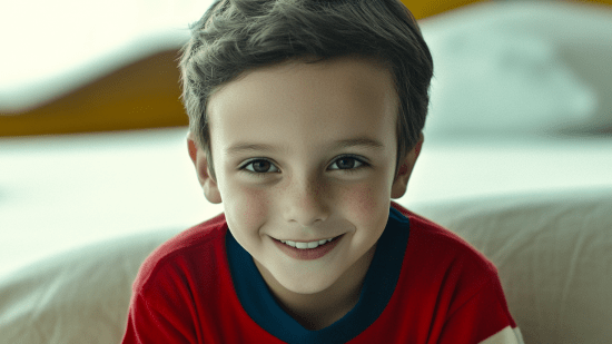 Niño feliz