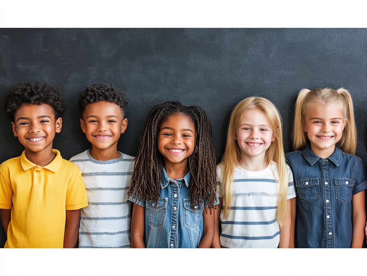 Niños felices