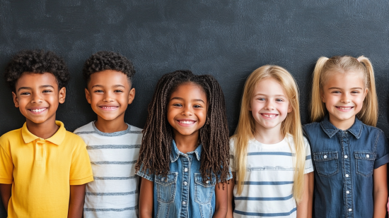 Niños felices