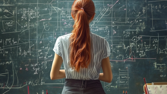 Una profesora de matemáticas