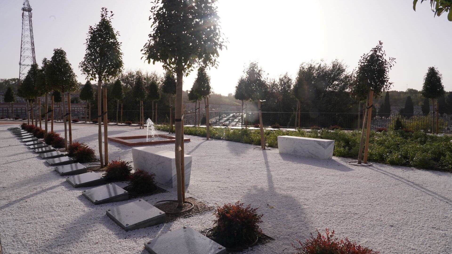 Parque de las Mariposas del cementerio de la Almudena de Madrid (foto: Ayto. Madrid