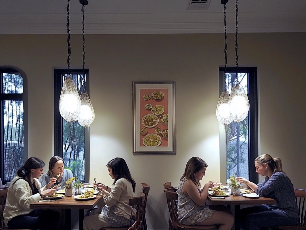 ir a un restaurante con niños