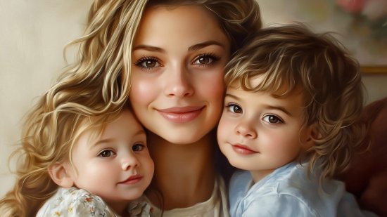 Una madre soltera con dos peques (R.G.)
