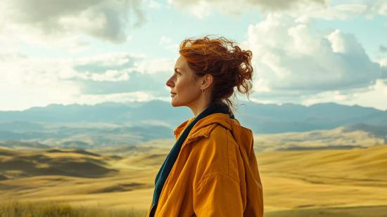 Mujer en el campo - Blanca Campos