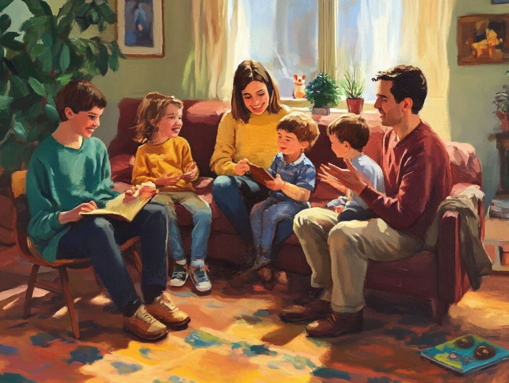 Una familia numerosa (foto: R.G.)