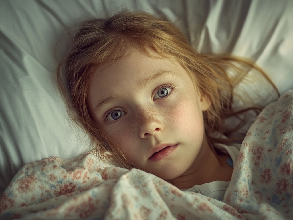 Niña enferma - Blanca Campos