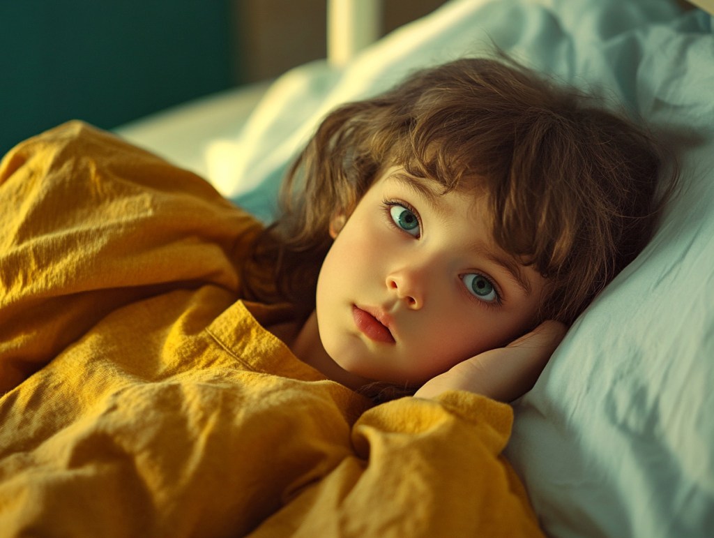 Niña enferma - Rubén García