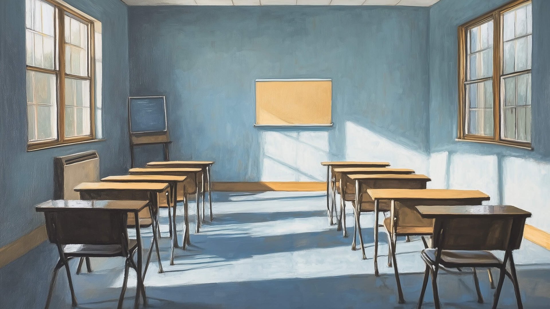 Un aula vacía