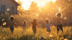 Niños felices al aire libre (foto: RG)