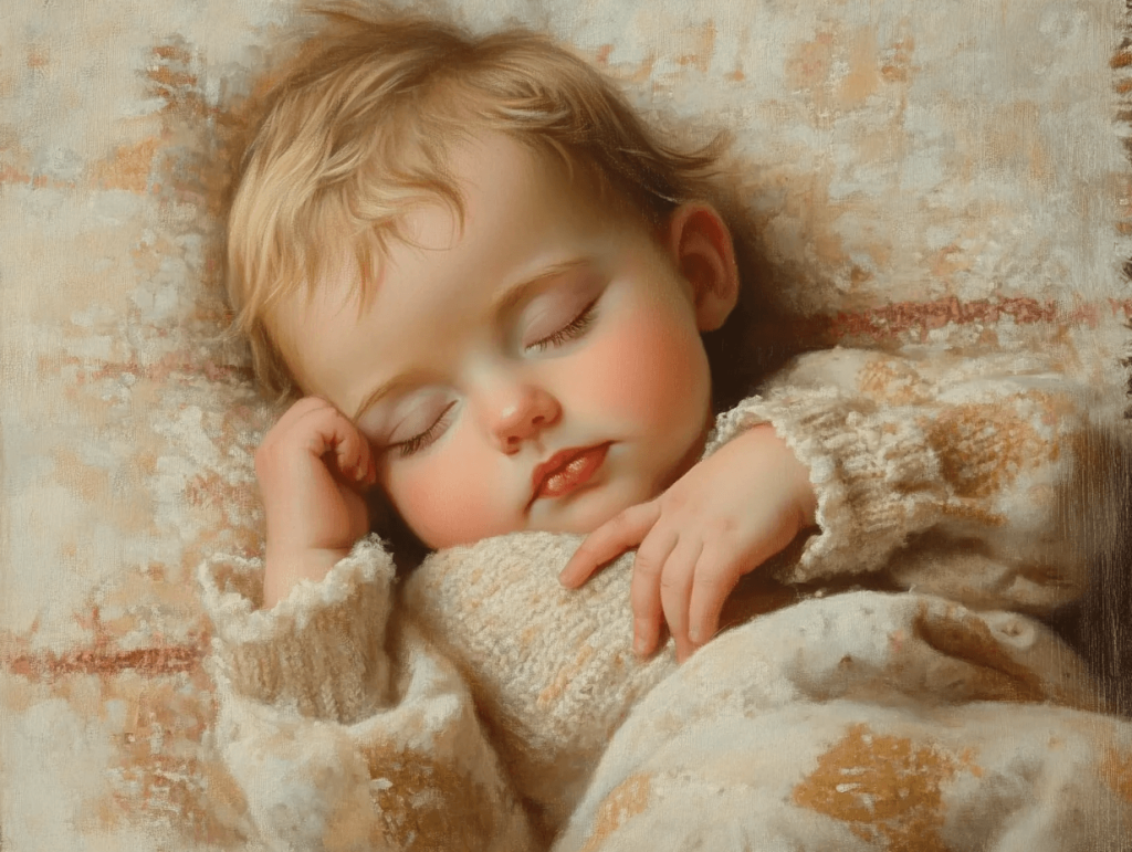 Un niño dormido