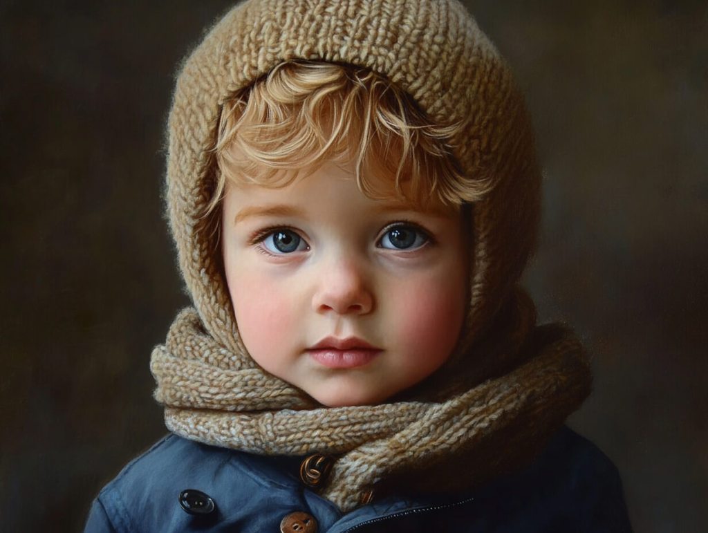 Retrato de un niño pequeño (RG)