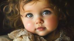 Una niña pequeña