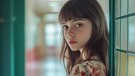 Una adolescente en el hospital