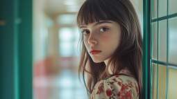 Una adolescente en el hospital