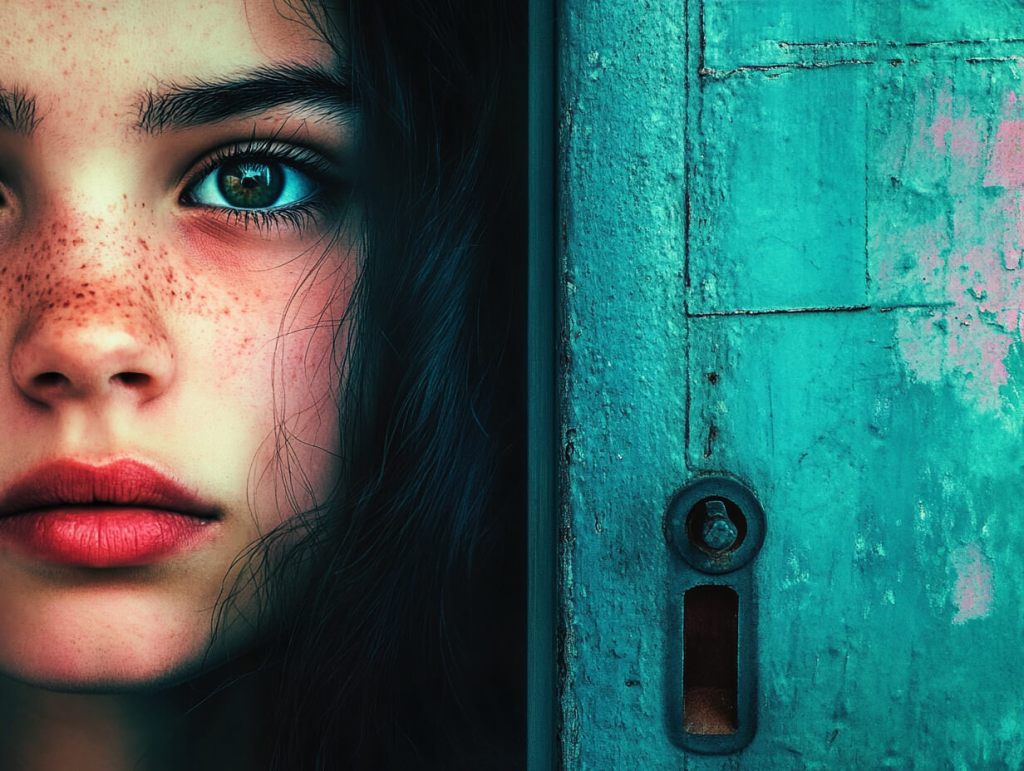 Primer plano de una adolescente (foto: RG)