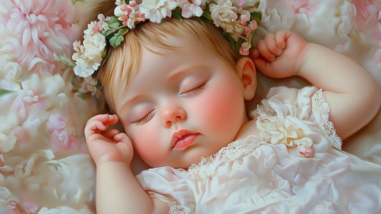 Una niña pequeña