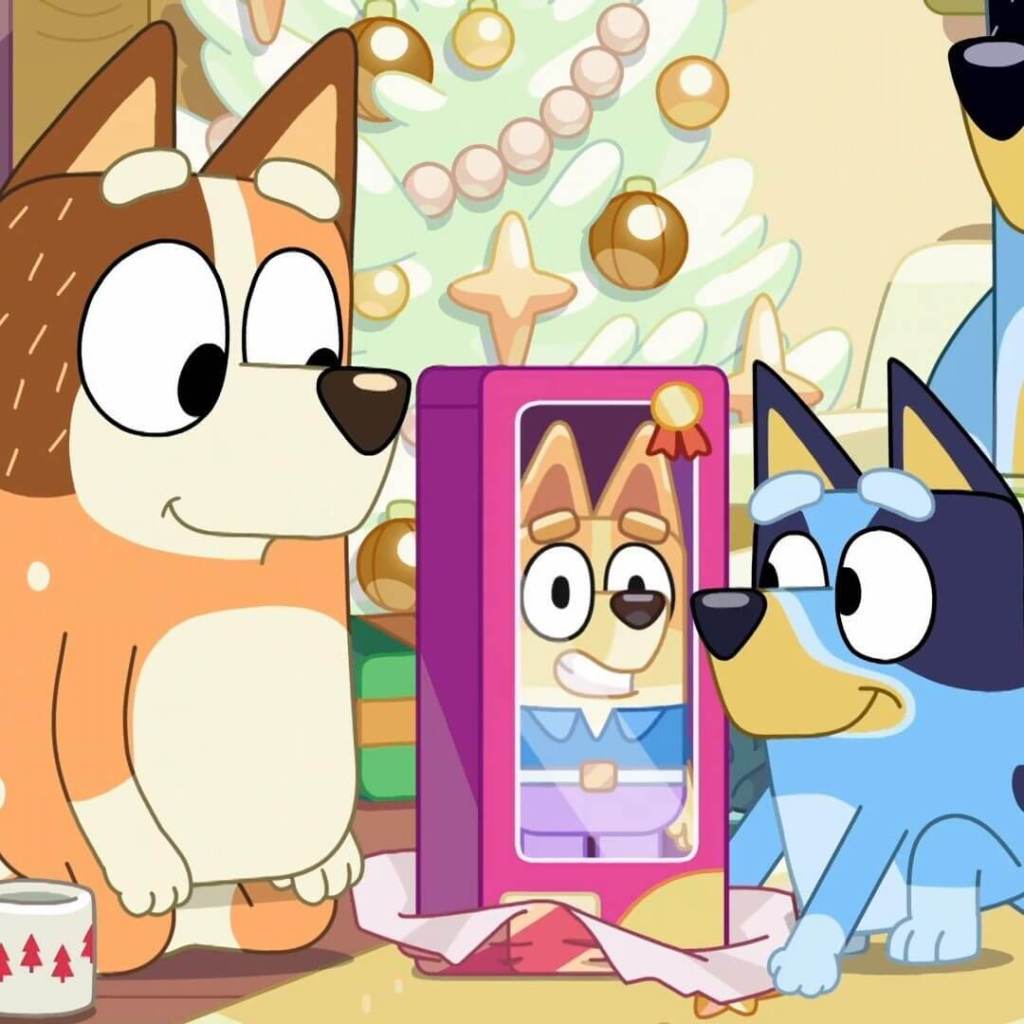 Bluey y Bingo, estrellas de la televisión