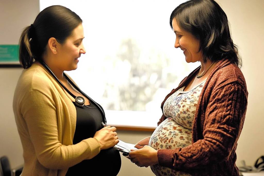 cáncer materno con una prueba de embarazo