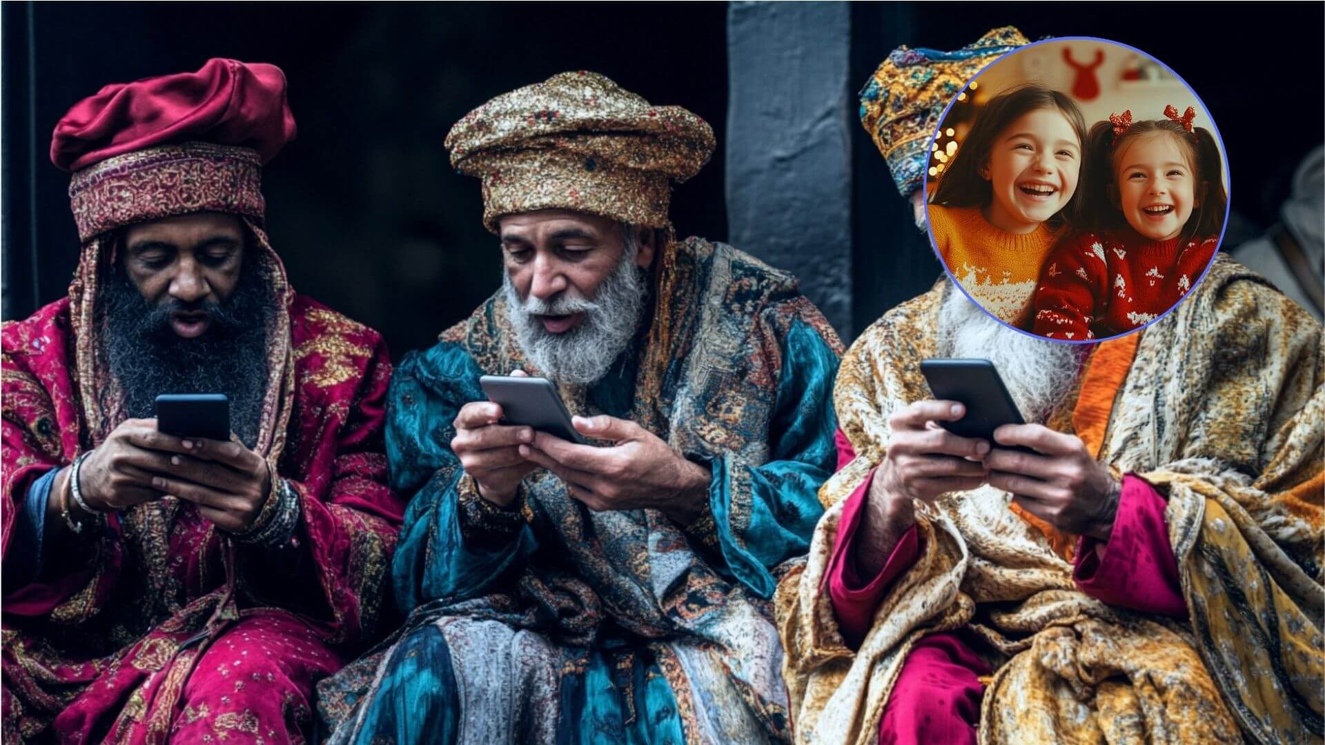 videollamada con los Reyes Magos