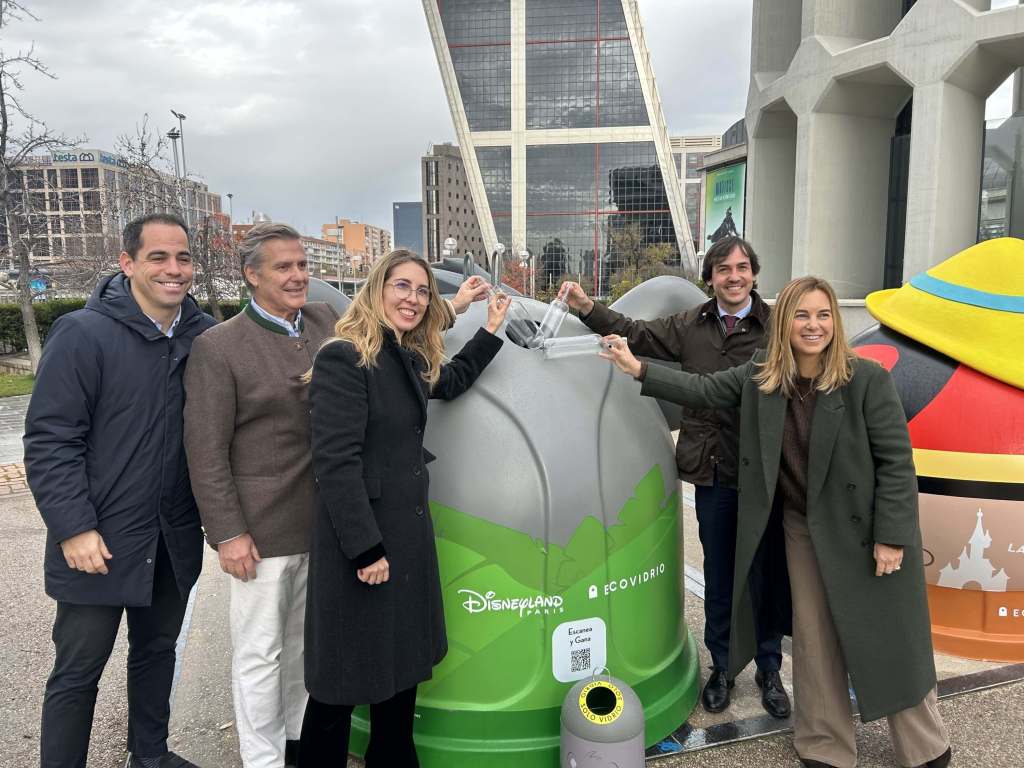 Presentación de la campaña de contenedores de vidrio inspirados en personajes de Disney
