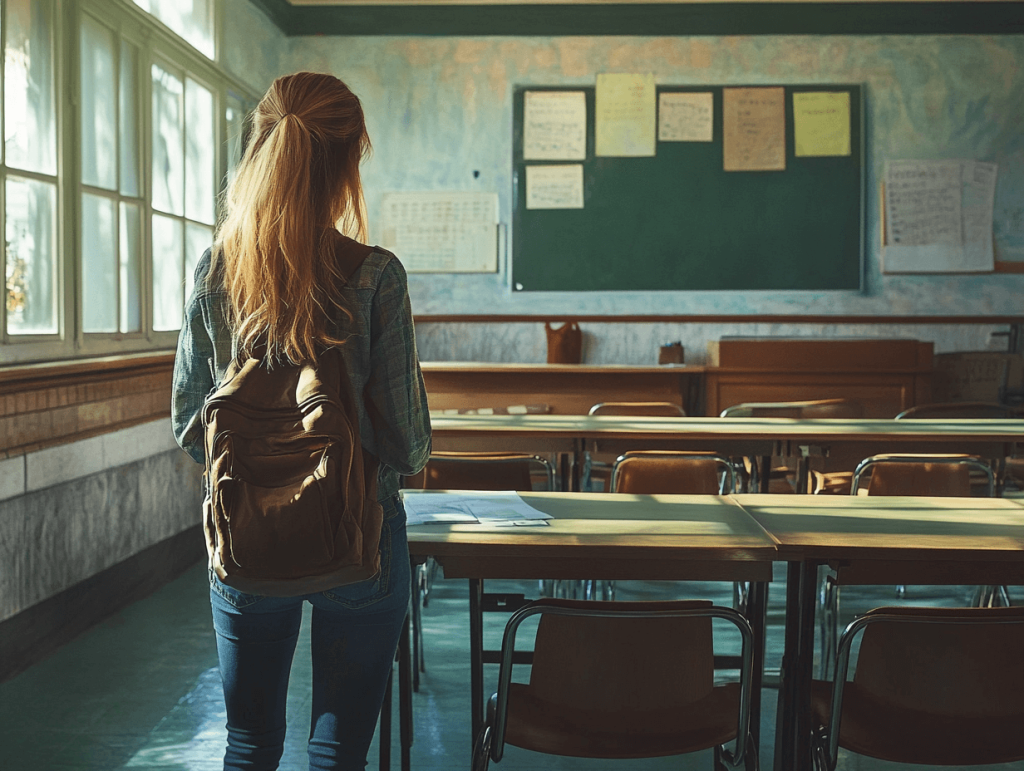 Una clase vacía