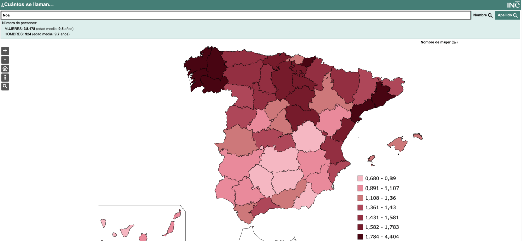 Descubre cuál es el nombre unisex más usado en España