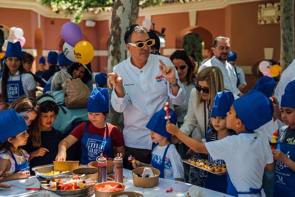 Imagen de una edición anterior de la iniciativa solidaria ChefsForChildren