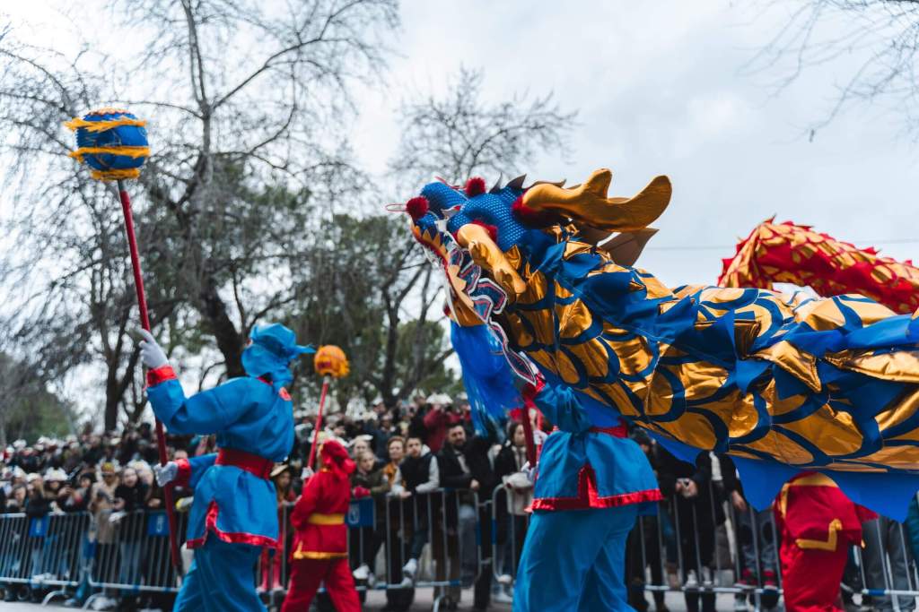 Desfile del Año Nuevo Chino en Madrid