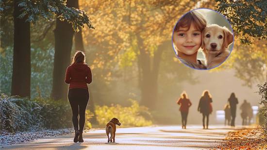 cómo los perros ayudan a los padres