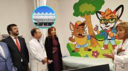 Nueva imagen del área de consultas externas de pediatría del hospital Puerta de Hierro de Madrid