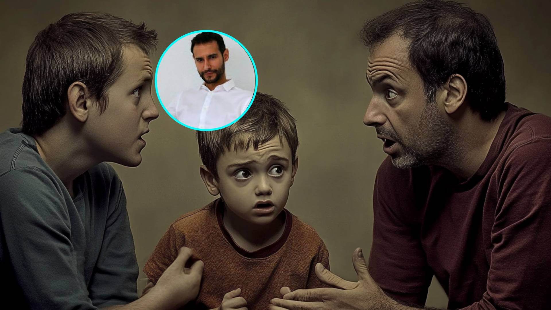 Un padre discute con sus hijos. En detalle, el psicólogo Abel Domínguez