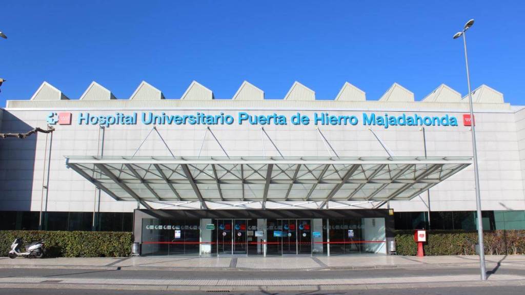 Hospital Puerta de Hierro de Majadahonda, en Madrid