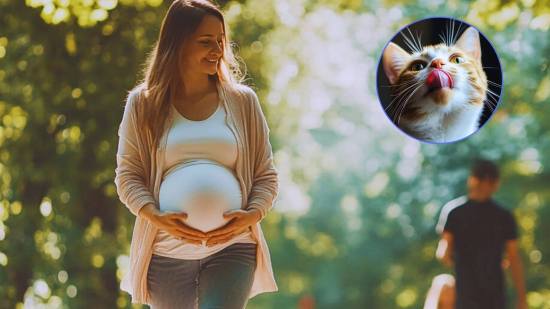 Convivir con gatos durante la infancia